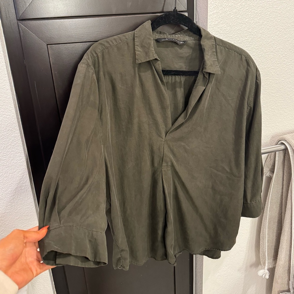 Zara Oversized Blouse